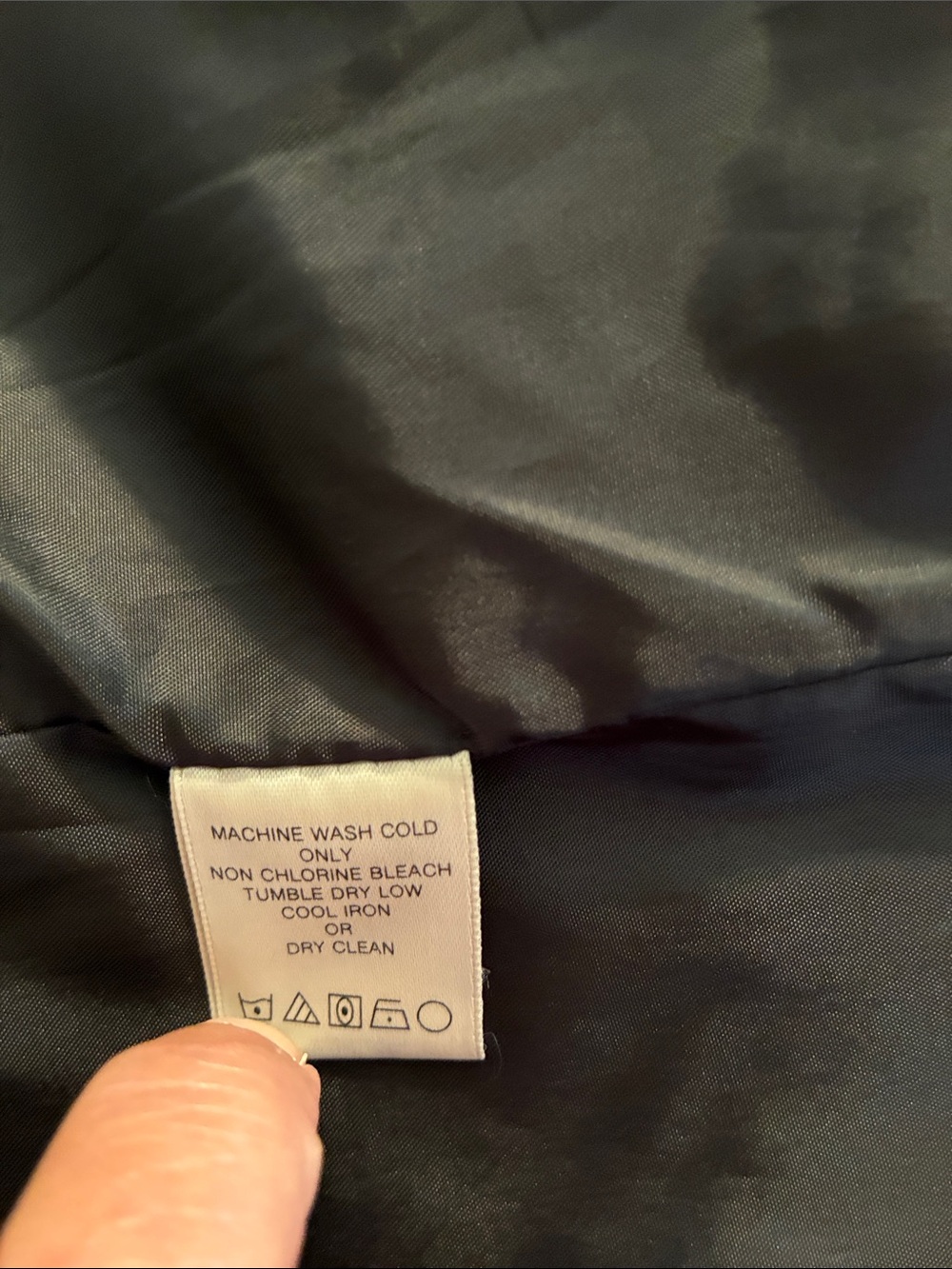 FOG by London Fog Classic Black Trench Coat with Belt - S - Picture 11 of 11